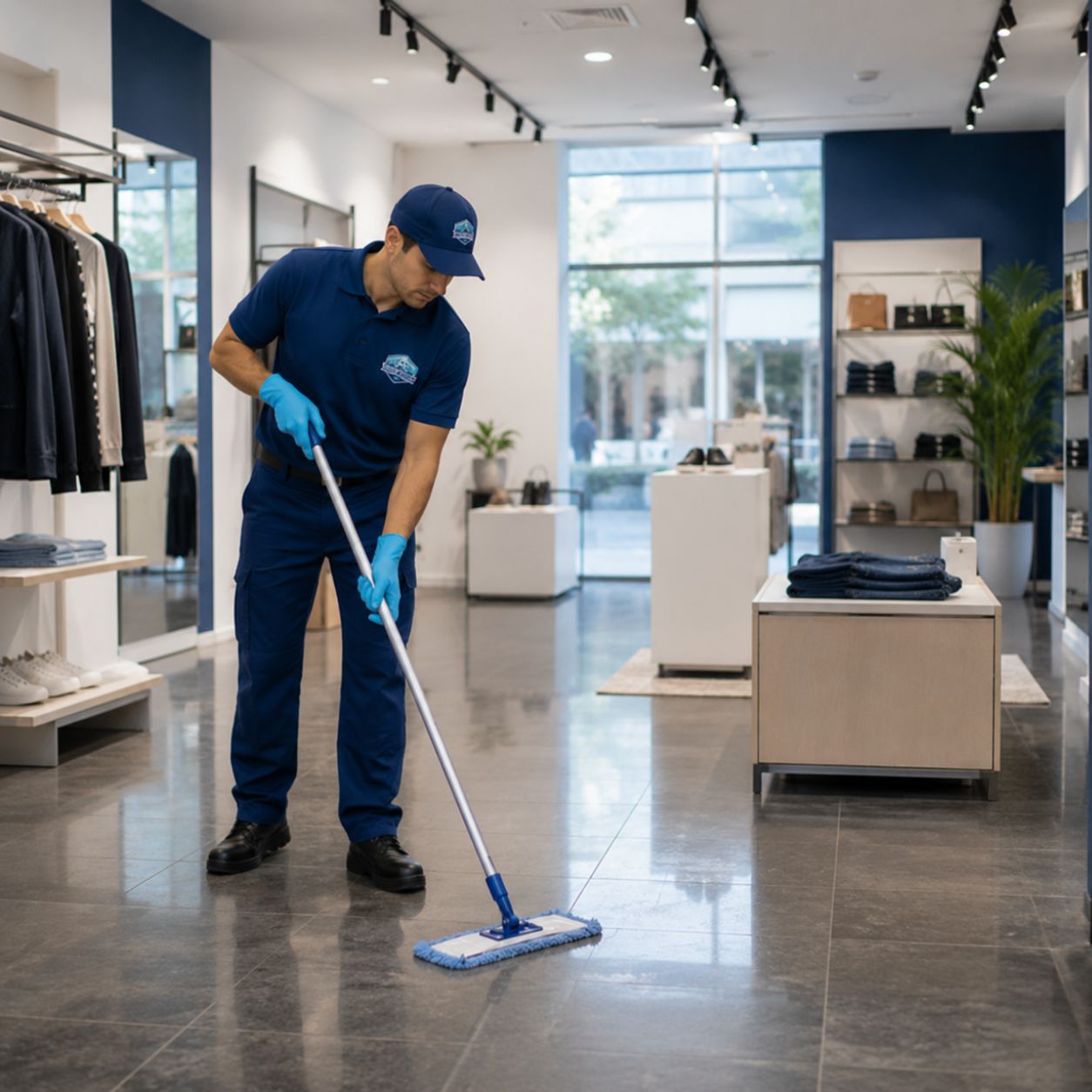 Limpieza de locales comerciales en Alcorcón en tienda o comercio