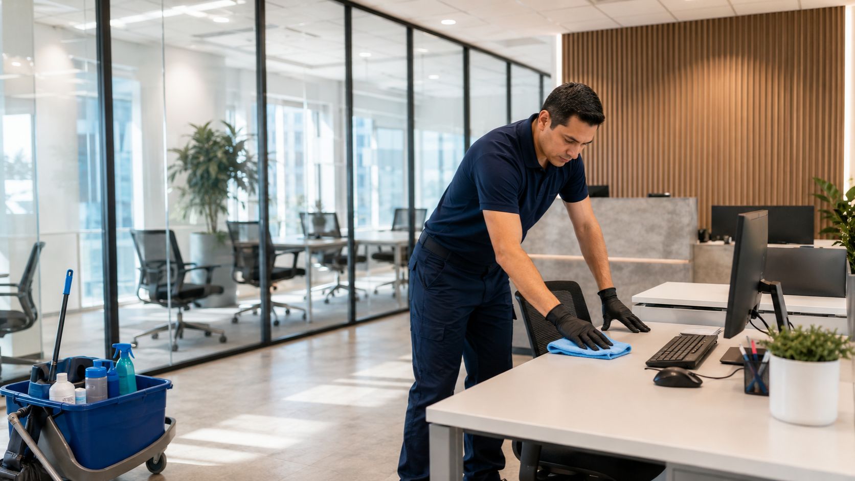 Limpieza profesional de oficinas y despachos en Alcorcón y Madrid Sur